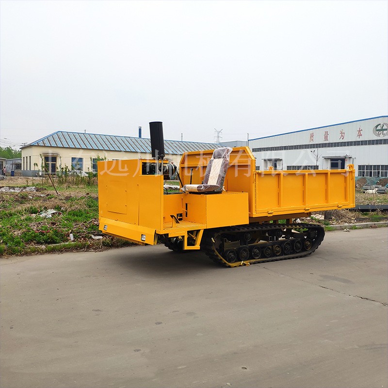 山地丘陵小型履带运输车 水利工程履带运输车橡胶履带农用运输车图5