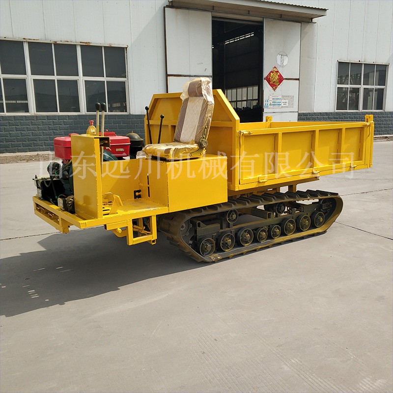 山地丘陵小型履带运输车 水利工程履带运输车橡胶履带农用运输车图4