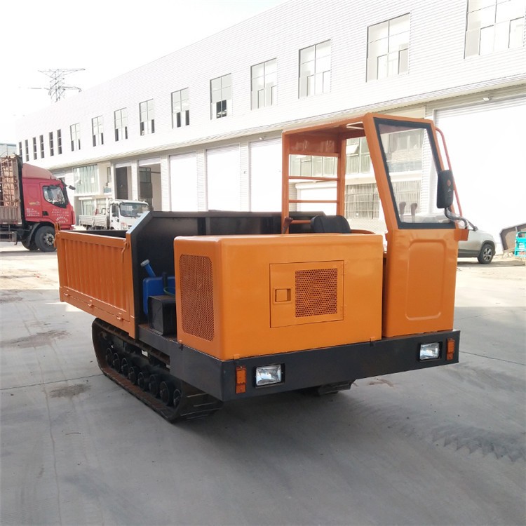 5吨履带运输车 全地形液压工程自卸车 小型履带底盘运输车图4
