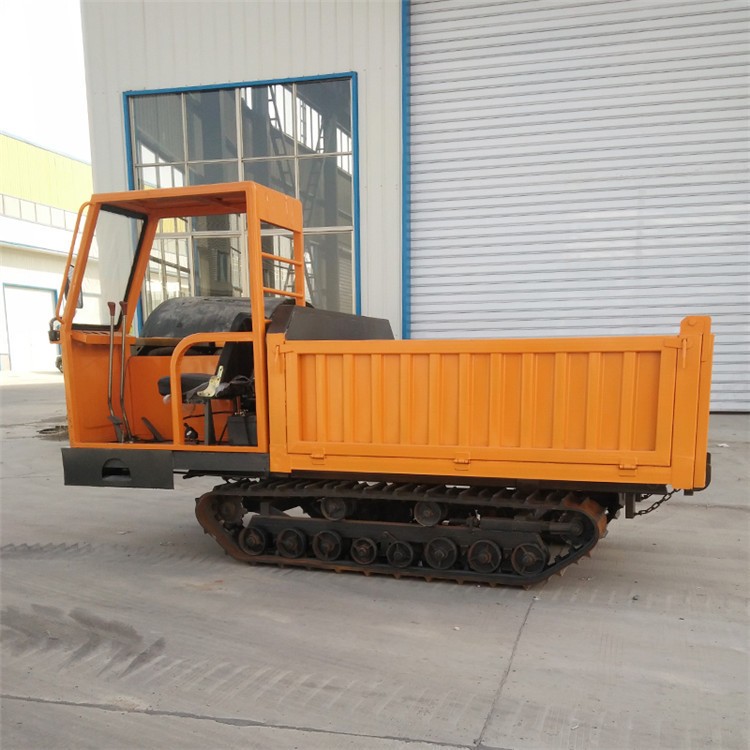 5吨履带运输车 全地形液压工程自卸车 小型履带底盘运输车