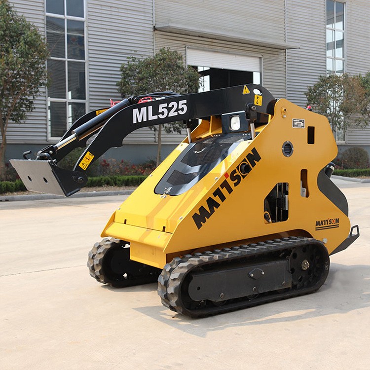 厂家直发迷你装载机转向灵活适用土地耕整机械多功能滑移装载机图4