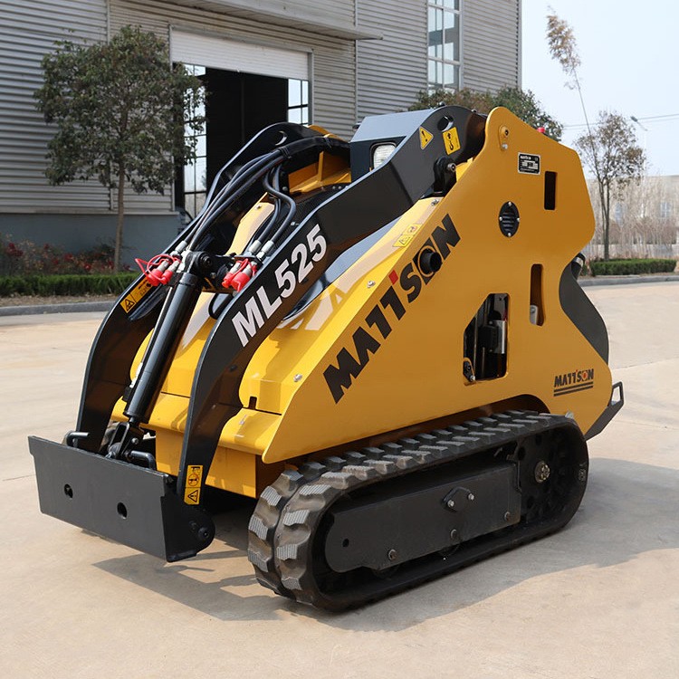 厂家直发迷你装载机转向灵活适用土地耕整机械多功能滑移装载机图5