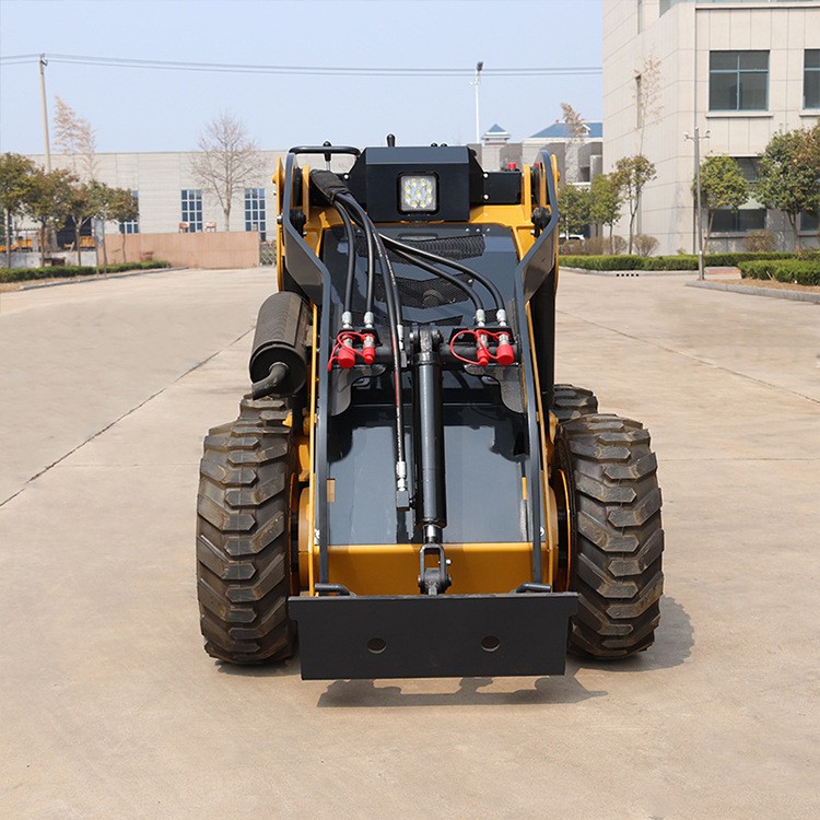 小型装载机四驱铲车进口柴油大马力发动机建筑工地沙石农用装载机图5