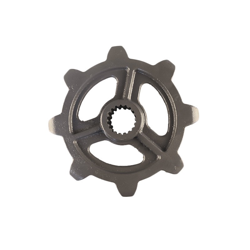 厂家供应批发农机收割机配件铝合金沃得导向轮安装简单经久耐用图5