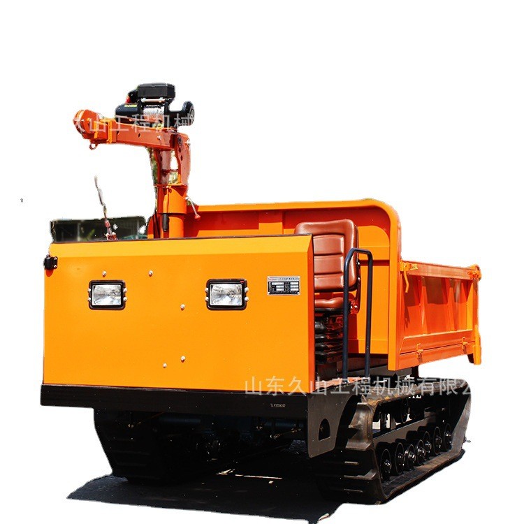 爬山虎运输车小型履带车全地形四不像爬坡王农用果园山地林地鱼塘图5