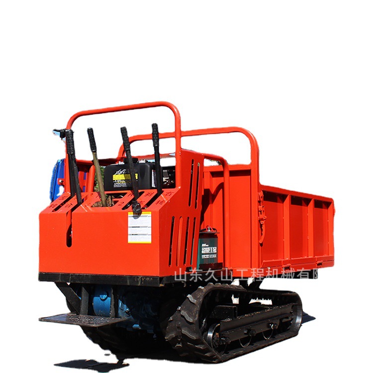 爬山虎履带运输车果园小型工程全地形柴油搬运车自卸山地农用山地图5