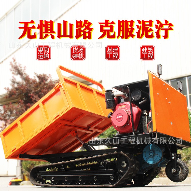 履带运输车农用多功能果园山地林地鱼塘全地形四不像爬山虎爬坡王图4