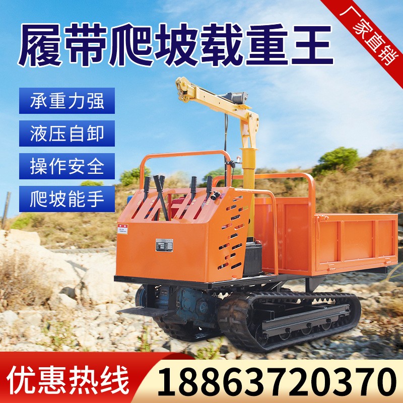 履带运输车爬山虎运输车爬坡王农用果园山地林地鱼塘全地形四不像图2