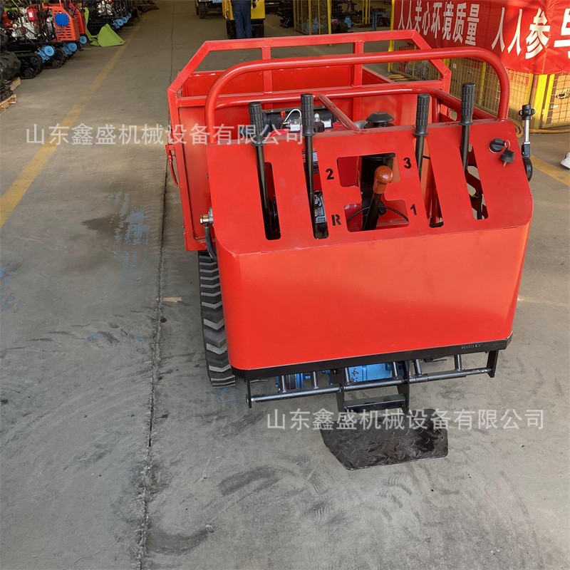 柴油履带运输车 建筑工程砂石运输车 林园农用液压自卸履带装载车图4