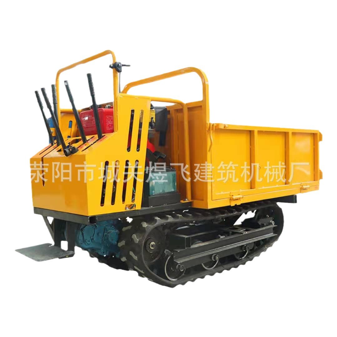 爬山虎运输车全地形履带运输车农用果园柴油手扶拖拉机图5