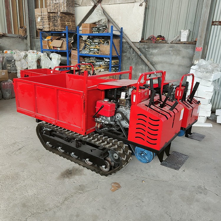 爬山虎履带运输车 果园矿用山地爬坡运输 机动灵活自卸履带车图5