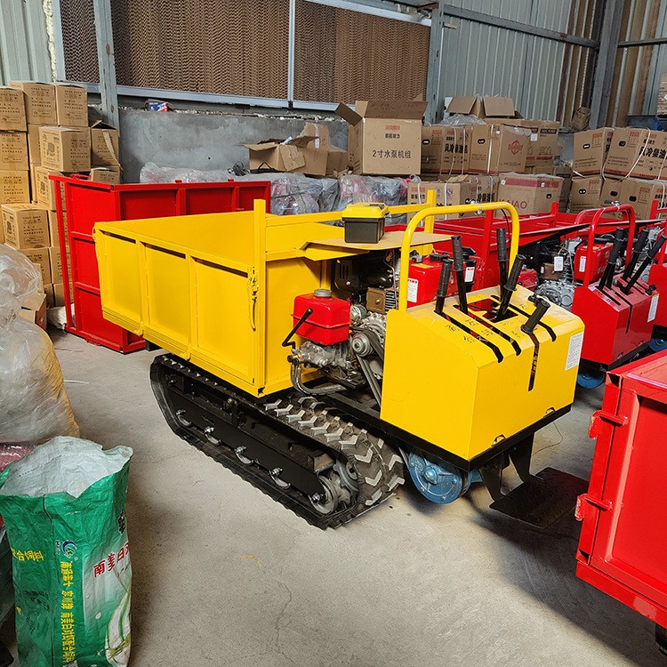 爬山虎履带运输车 果园矿用山地爬坡运输 机动灵活自卸履带车图3