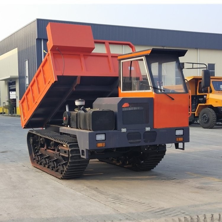 爬山虎履带运输车 果园矿用山地爬坡运输 机动灵活自卸履带车图2