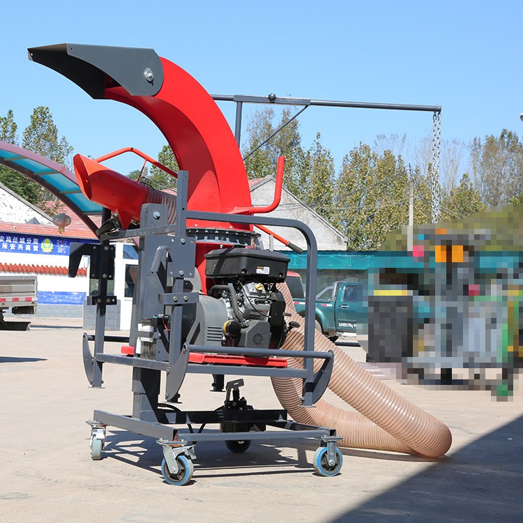 落叶粉碎机 车载式吸叶碎叶机 园林农场吸树叶机图2