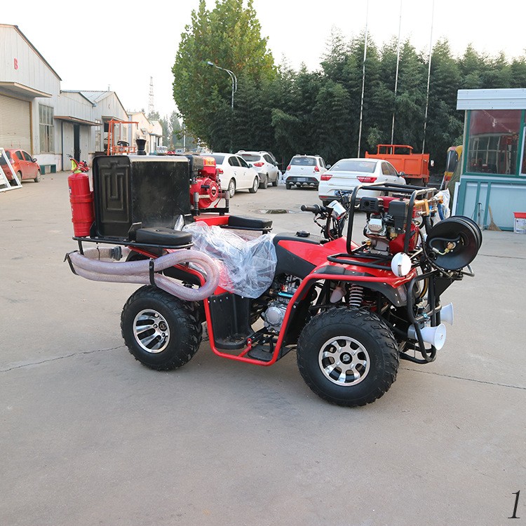 微型消防摩托车 灭火救援四轮消防摩托车 社区救援消防摩托车图5