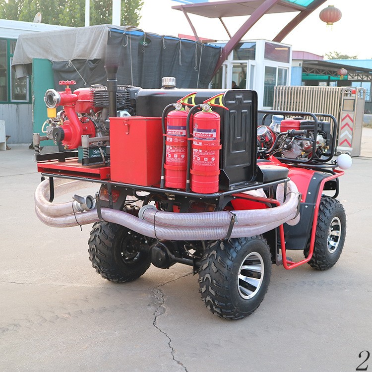 微型消防摩托车 灭火救援四轮消防摩托车 社区救援消防摩托车图4