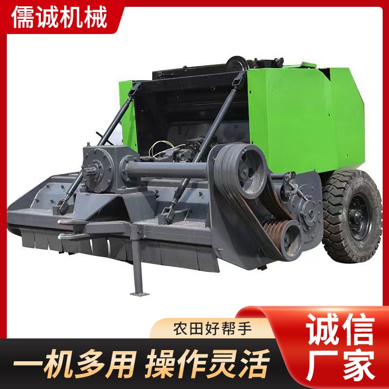 厂家供应秸秆粉碎打捆机玉米小麦捡拾打捆机圆捆高粱稻草苜蓿草图3