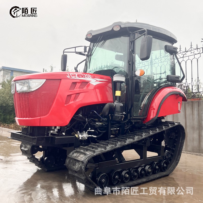 2023款 80马力履带式拖拉机 多功能农用柴油施肥除草旋耕机图2