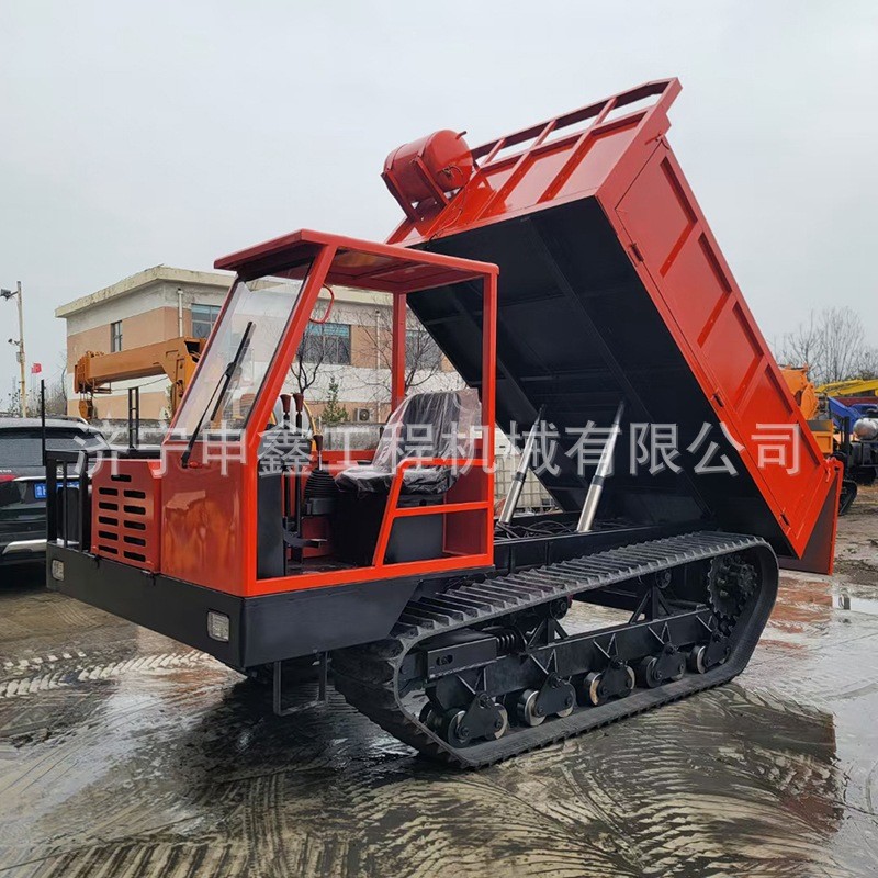 履带运输车山地农用果园自卸 爬山虎小型履带式四不像爬坡王图2