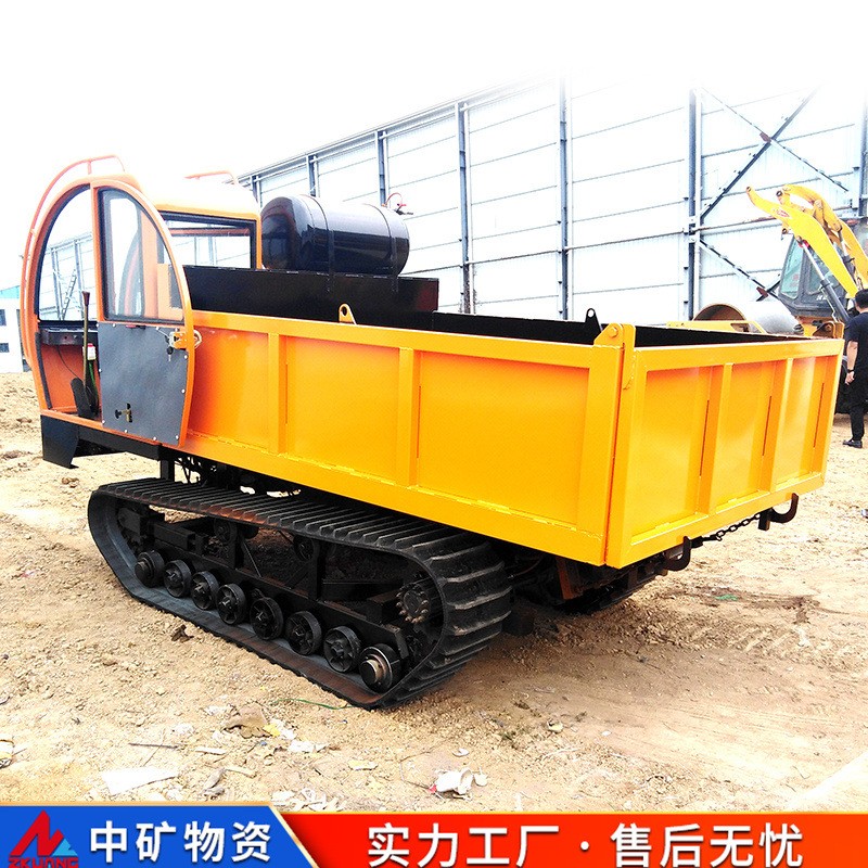 中矿履带车 全地形爬山虎 运输车四不像爬坡王 山地手扶农用自卸图3