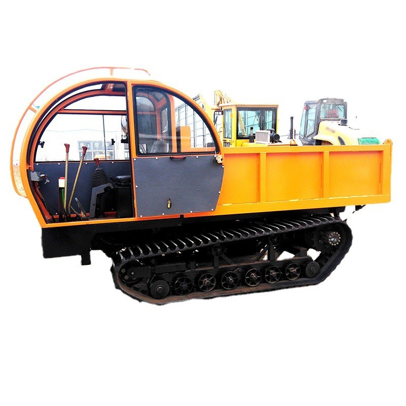 中矿履带车 全地形爬山虎 运输车四不像爬坡王 山地手扶农用自卸图5