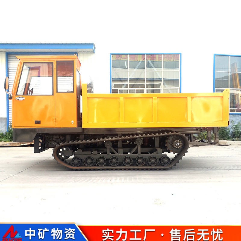 中矿履带车 全地形爬山虎 运输车四不像爬坡王 山地手扶农用自卸图2