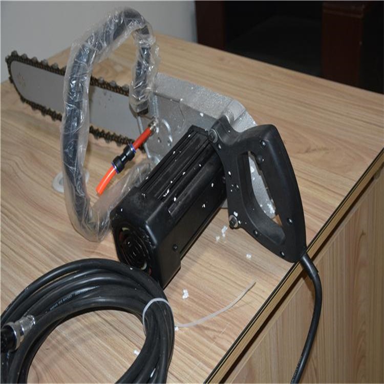 手提式电动金刚石链锯 鲁华矿用煤层切开机 LH JSJ泡沫砖切割机图2