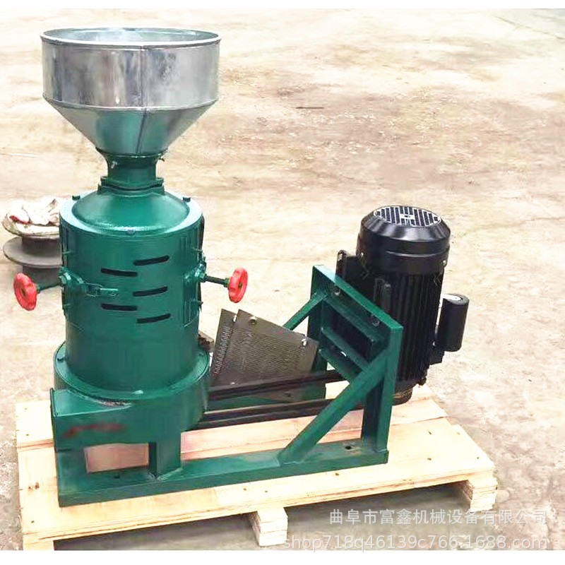 谷子去壳碾米机 立式电动脱皮碾米机 荞麦粮食碾米机价格图3