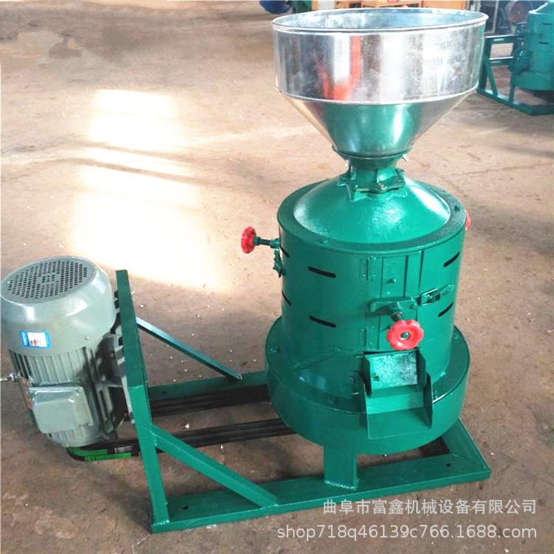 立式砂轮碾米机 330型号碾米机 谷子黄豆碾米机图片图2