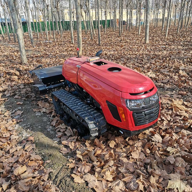 果园自走式履带微耕机32马力柴油松土机一机多用农用智能耕地机图2