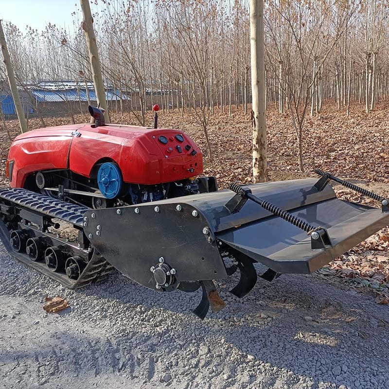 果园自走式履带微耕机32马力柴油松土机一机多用农用智能耕地机图3