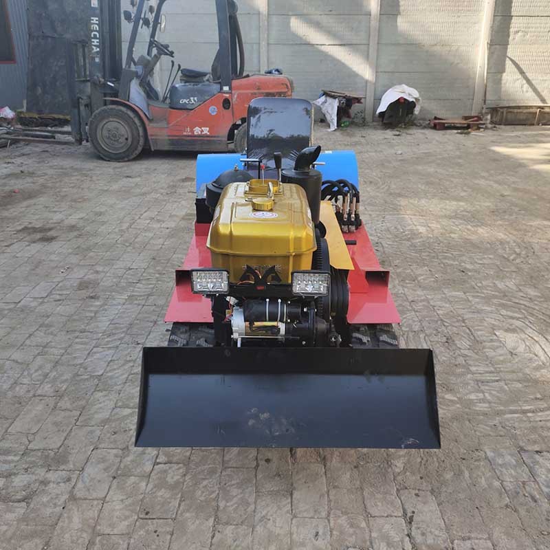 35马力履带旋耕机座驾式农用果园大棚深翻机田园管理履带旋耕机图3