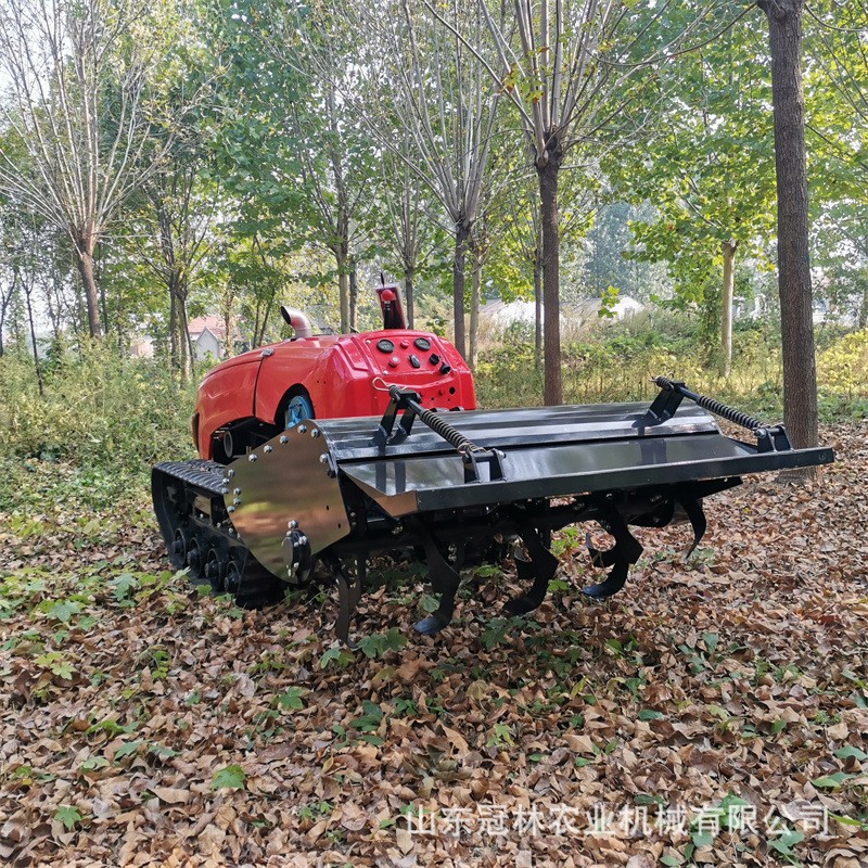 果园履带式智能微耕机自走式柴油松土机32马力小型多用微耕机图3