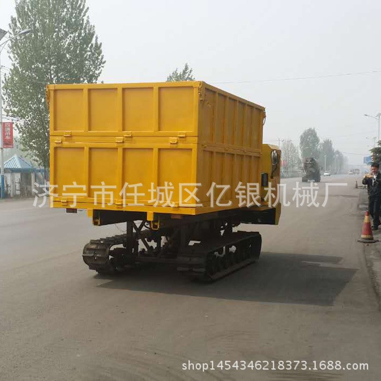 厂家供应履带运输车 全地形行走履带橡胶底盘运输车图2