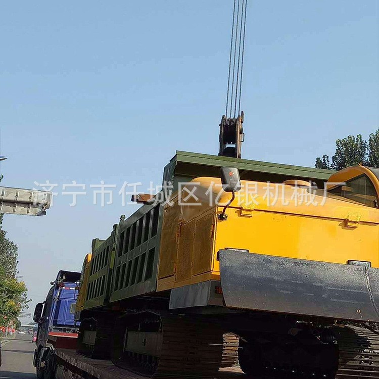 【履带运输车】厂家供应3吨农用履带底盘运输车 橡胶工程履带图4