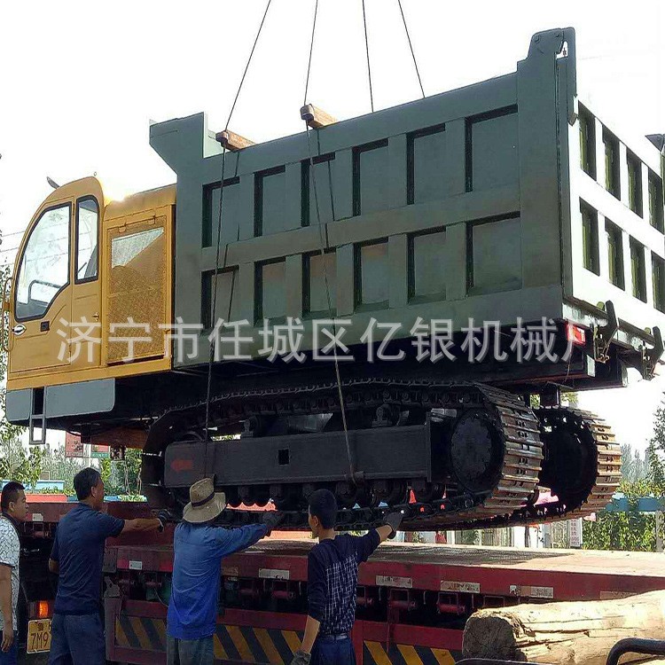【履带运输车】厂家供应3吨农用履带底盘运输车 橡胶工程履带