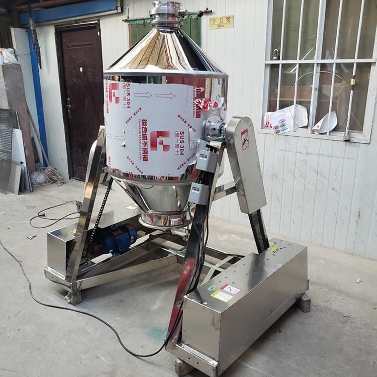 慧晨360度旋转搅拌桶 多功能粉末颗粒混合机 饲料干粉鼓式搅拌机图4