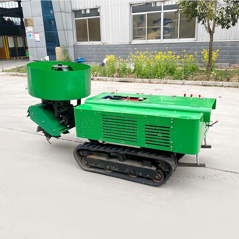 盛泰多功能柴油开沟机 座驾式开沟旋耕机 履带式开沟施肥旋耕机图3