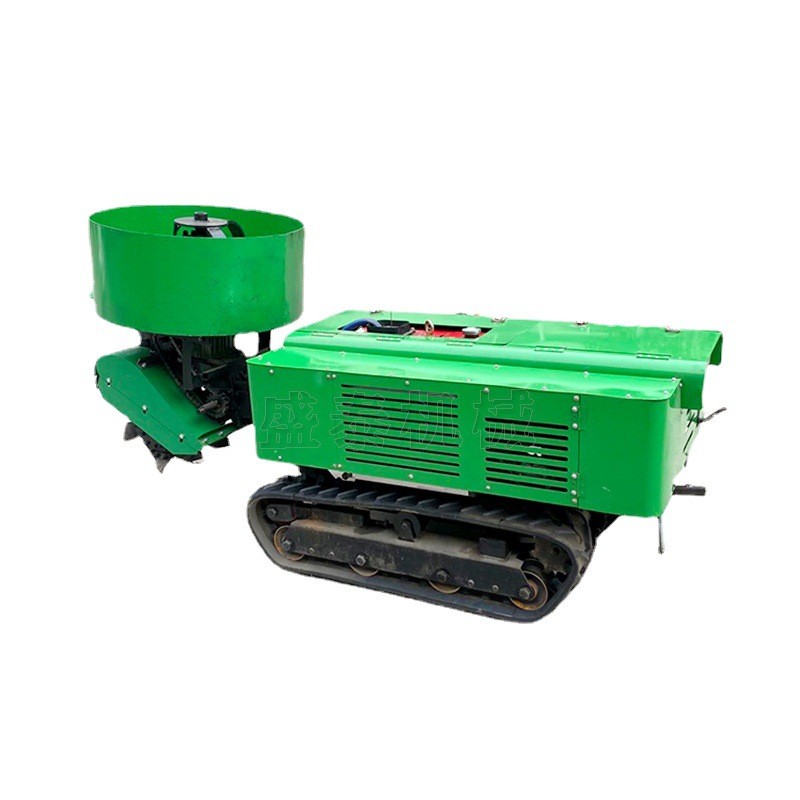 盛泰多功能柴油开沟机 座驾式开沟旋耕机 履带式开沟施肥旋耕机图4