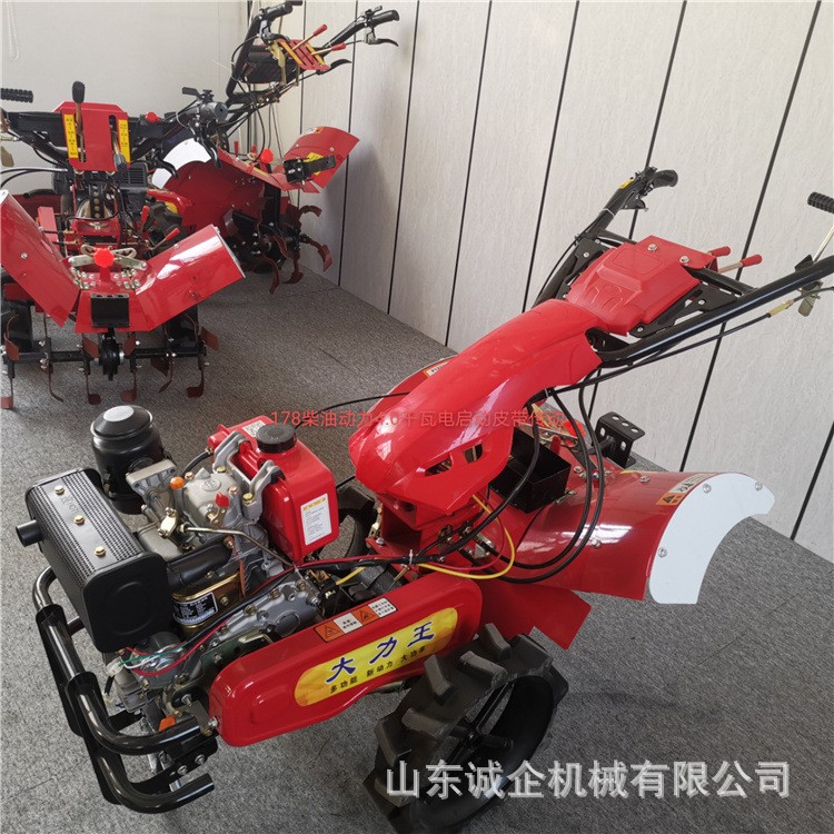 大功率柴油动力四驱微耕机厂家 手扶式菜园管理机诚企批发图3