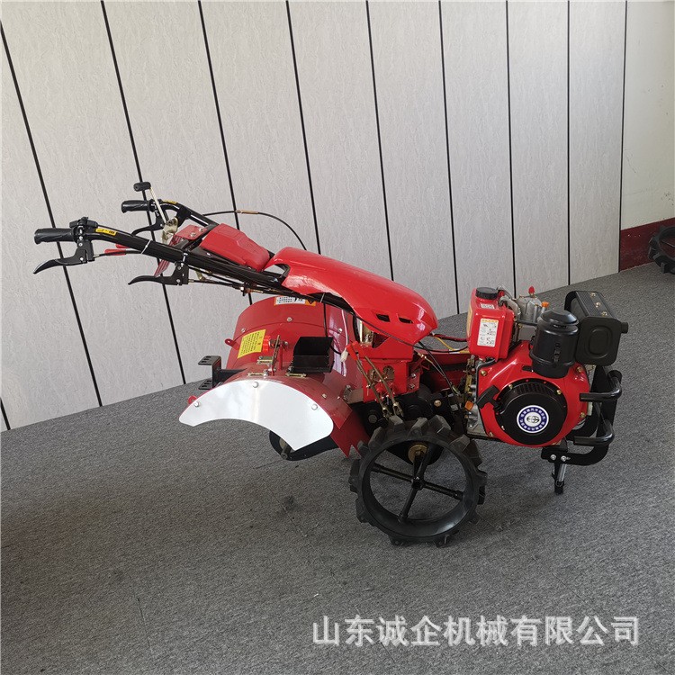 大功率柴油动力四驱微耕机厂家 手扶式菜园管理机诚企批发图2