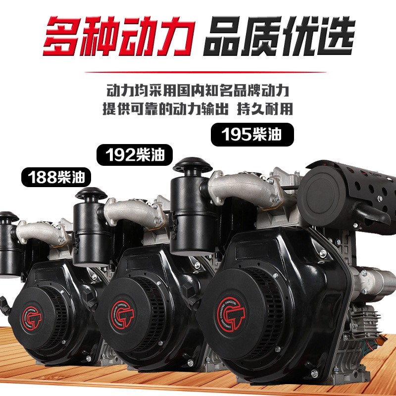 小型玉米收割机家用柴油手推单行垄新收获机扒皮手扶多功能一体机图4