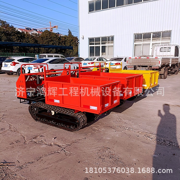 45°陡坡履带式爬山虎农用车 一米宽手扶脚踏式运输车 小型柴油机图4