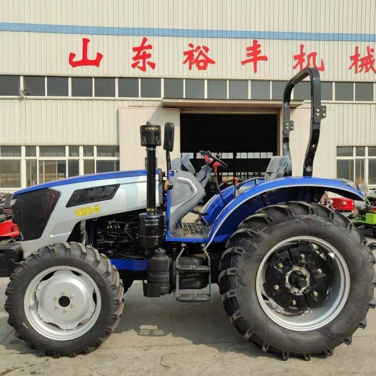 大马力1204轮式拖拉机 开沟施肥整耕一体机强劲动力图4