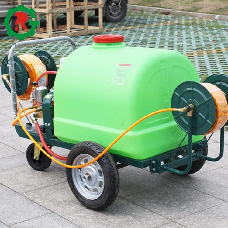 手推式汽油柴油电动喷雾打药机 推车式园林果园灭虫喷洒机图6