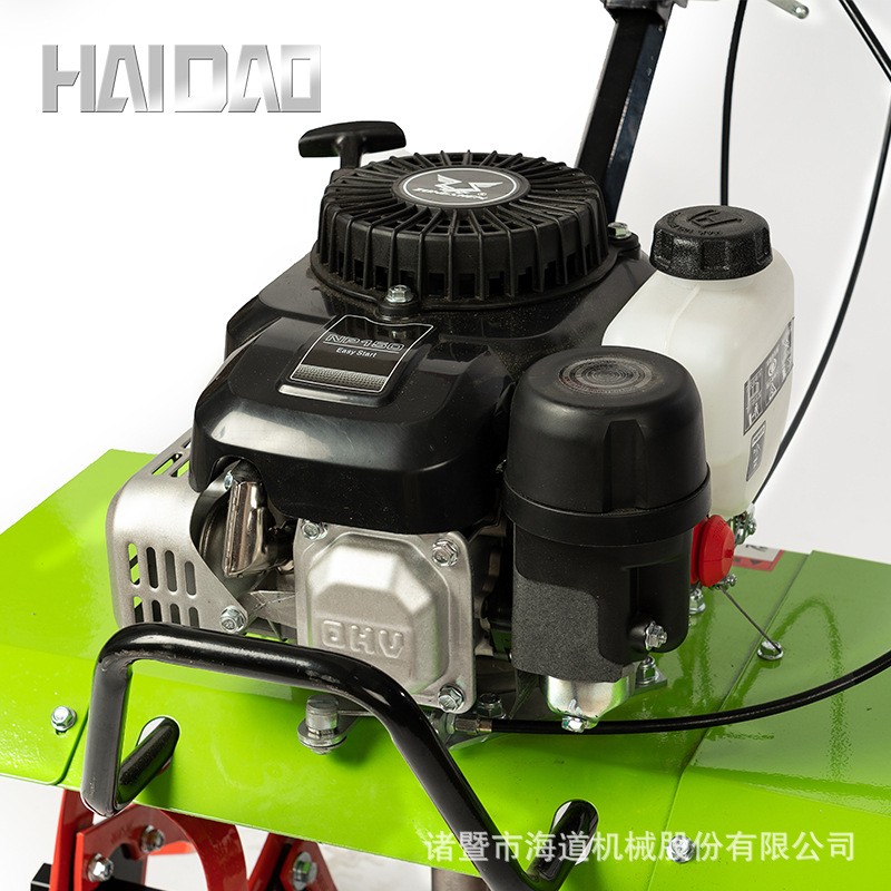 海道宗申绿色手推汽油微耕机小型多功能开沟除草水田松土旋耕机图5