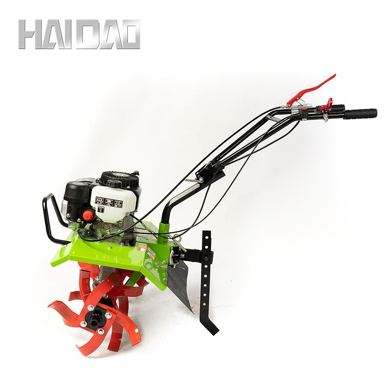 海道宗申绿色手推汽油微耕机小型多功能开沟除草水田松土旋耕机图3