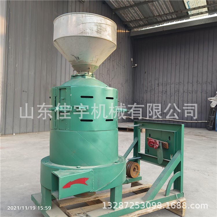 砂辊式碾米机 家用玉米粉糁机 谷子去壳机 佳宇机械图3