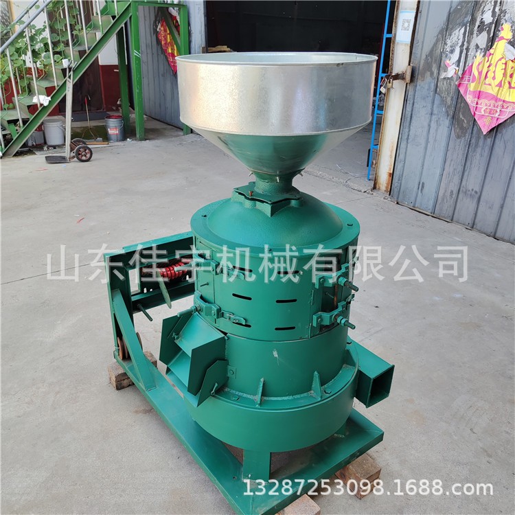 杂粮脱皮碾米机 水稻谷子精米机 200型大麦高粱脱壳机图2