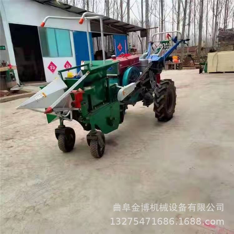 农用玉米收获机 小型手扶前置玉米割台单行扒皮玉米收获机图3